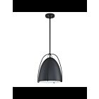 Suspendu Kendal Lighting Alina PF116-BLK 100W 1-lumière noir
