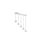 Plafonnier suspendu LED Kendal Lighting Mystyke PF145-5LBR-CH 30W chrome