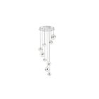 Plafonnier suspendu LED Kendal Lighting Mystyke PF145-9LPA-CH 56W chrome