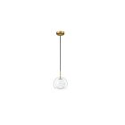 Suspendu Kendal Lighting Sereno PF147-BRS 40W 1-lumière laiton