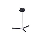 Suspendu LED Kendal Lighting Stykx PF193-BLK-CH 16W Noir