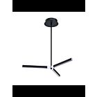 Suspendu LED Kendal Lighting Stykx PF194-BLK-CH 19W Noir
