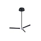 Suspendu LED Kendal Lighting Stykx PF194-BLK-CH 19W Noir