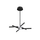 Suspendu LED Kendal Lighting Stykx PF197-BLK-CH 38W Noir