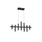Suspendu LED Kendal Lighting Verticals PF205-7LPE-BLK 21W noir