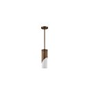 Suspendu Kendal Lighting Callisto PF260-BRS 60W 1-lumière laiton