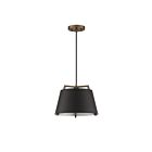 Suspendu LED Kendal Lighting Sky PF262-BLK-BRS 1-lumière 100W Noir