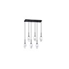 Kendal Lighting PF271-6LRT-BLK Soren 50W LED Noir Suspendu