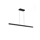 Kendal Lighting PF276-BLK Zola 36W Noir Suspendu CCT Sélectionnable