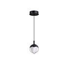 Kendal Lighting PF279-1LPE-BLK Marin 27W Noir Suspendu CCT Sélectionnable