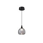 Kendal Lighting PF330-1L-A-SMK Oriana 5W Noir Suspendu CCT Sélectionnable