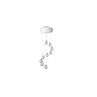 Plafonnier suspendu Kendal Lighting Solaro PF40-9LPA-CH 450W 9-lumières chrome