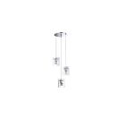 Plafonnier suspendu Kendal Lighting Metro PF44-3LPA-CH 150W 3-lumières chrome