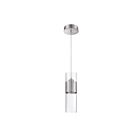 Suspendu Kendal Lighting Lola PF57-1LPR-SN 50W 1-lumière nickel satiné