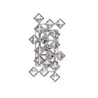 Applique murale Kendal Lighting Milano PF60-2LWL-CH 100W 2-lumières chrome