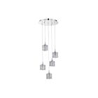 Plafonnier suspendu Kendal Lighting Lustra PF61-5LPA-CH 250W 5-lumières chrome