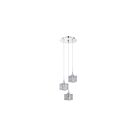 Plafonnier suspendu Kendal Lighting Shimera PF62-3LPA-CH 150W 3-lumières chrome