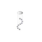 Plafonnier suspendu Kendal Lighting Shimera PF62-9LPA-CH 450W 9-lumières chrome