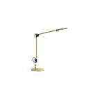 Kendal Lighting PTL8702-BRS-BLK Dovu 8W Laiton et noir Lampe sur pied