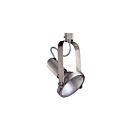 Tête d'éclairage sur rail LED à cadran Kendal Lighting TL1601-BST 150W acier brossé 1-tête