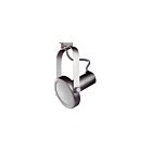 Tête d'éclairage sur rail à cadran Kendal Lighting TL1602-BST 75W acier brossé 1-tête