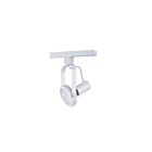 Tête d'éclairage sur rail à cadran Kendal Lighting TL1602-WH 75W blanc 1-tête
