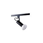 Tête d'éclairage sur rail universel Kendal Lighting TL1701-BLK 150W noir 1-tête