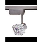 Tête d'éclairage sur rail basse tension Kendal Lighting TL6701-SN 50W nickel satiné 1-tête