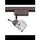 Tête d'éclairage sur rail basse tension Kendal Lighting TL6801-ORB 50W bronze huilé 1-tête