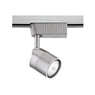 Tête d'éclairage sur rail basse tension Kendal Lighting TL6901-SN 50W nickel satiné 1-tête
