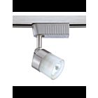 Tête d'éclairage sur rail basse tension Kendal Lighting TL6901G-SN 50W nickel satiné 1-tête
