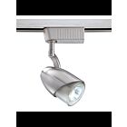 Tête d'éclairage sur rail basse tension Kendal Lighting TL7101G-SN 50W nickel satiné 1-tête