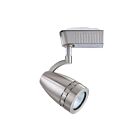 Tête d'éclairage sur rail basse tension Kendal Lighting TL7201-SN 50W nickel satiné 1-tête