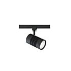 Tête d'éclairage sur rail LED Kendal Lighting TLED-04-BLK 45W noir 1-tête