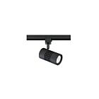 Tête d'éclairage sur rail LED Kendal Lighting TLED-05-BLK 15W noir 1-tête