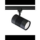 Tête d'éclairage sur rail LED Kendal Lighting TLED-06-BLK 25W noir 1-tête