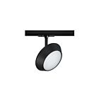 Kendal Lighting TLED-62-BLK Noir mat 15W Tête d'éclairage sur rail