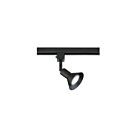Tête d'éclairage sur rail Kendal Lighting TLGU-17-BLK 50W noir 1-tête