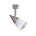 Tête d'éclairage sur rail Kendal Lighting TLGU-2-SN 50W nickel satiné 1-tête