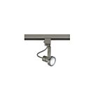 Tête d'éclairage sur rail LED Kendal Lighting TLGU-27-BST 50W acier brossé 1-tête