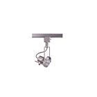 Tête d'éclairage sur rail Kendal Lighting TLGU-4-SN 50W nickel satiné 1-tête