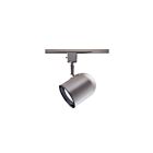 Tête d'éclairage sur rail Kendal Lighting TLPR20-BST 50W acier brossé 1-tête
