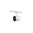 Tête d'éclairage sur rail Kendal Lighting TLPR30-WH 75W blanc 1-tête