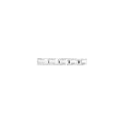 Luminaire de vanité Kendal Lighting Cubix VF1100-5L-CH 200W 5-lumières chrome