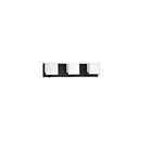 Luminaire de vanité Kendal Lighting Vega VF1200-3L-BLK 150W 3-lumières noir