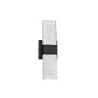 Luminaire de vanité LED Kendal Lighting Glacier VF1300-3BLK 11W noir