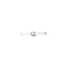 Kendal Lighting VF1830-BRS Rings 30W Laiton LED Lumière Vanité