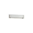 Luminaire de vanité Kendal Lighting Aurora VF2400-5L-SN 300W 5-lumières nickel satiné