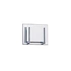 Luminaire de vanité Kendal Lighting Aurora VF2400WH-1L-CH 60W 1-lumière chrome