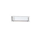 Luminaire de vanité Kendal Lighting Aurora VF2400WH-4L-SN 240W 4-lumières nickel satiné